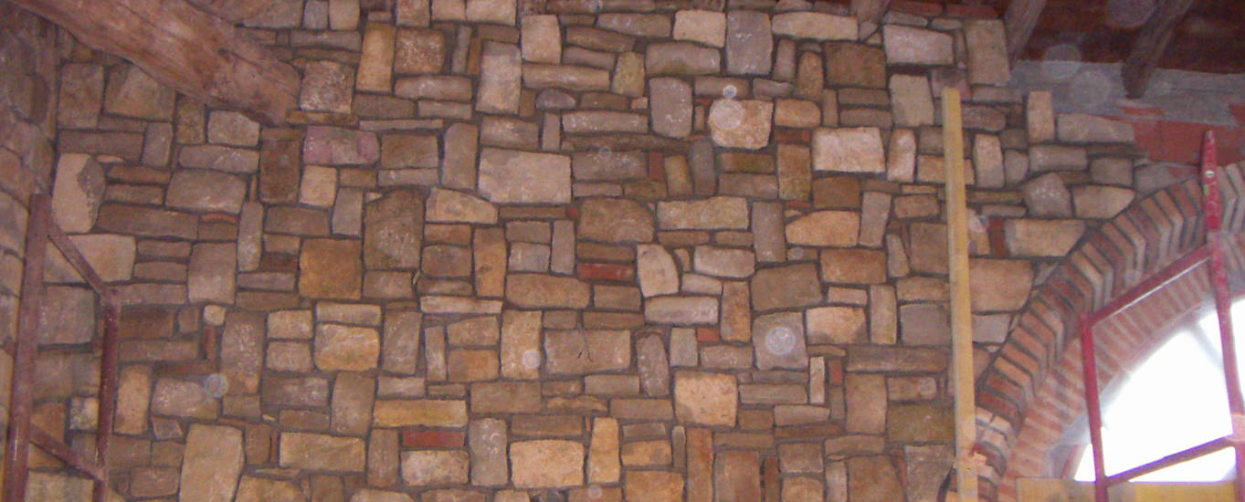 Mur parement pierre